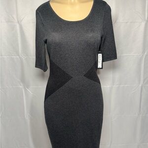 Worthington Charcoal Midi Dress